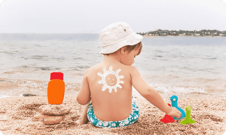  کرم ضد آفتاب کودکان